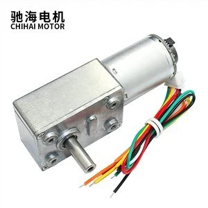 Worm Gear DC -enkooderimoottori robotille